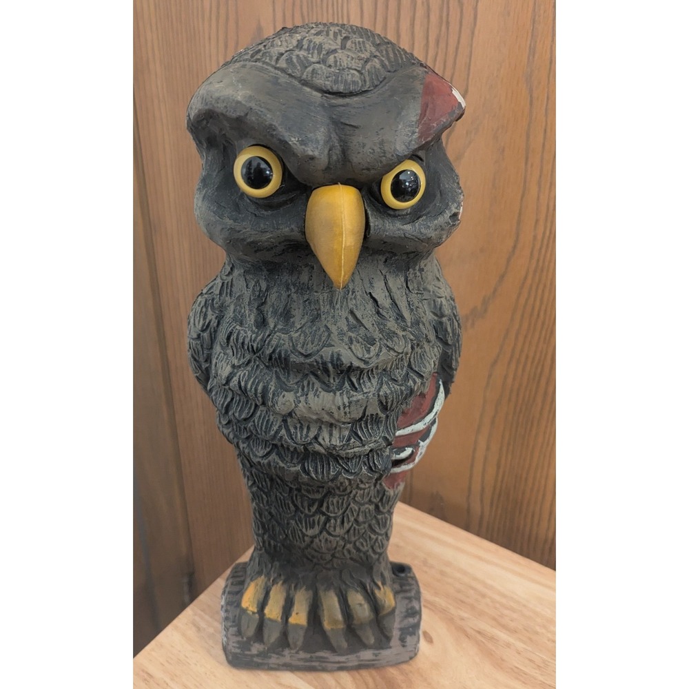 2013 Zombie Owl Garden Statue Halloween Undead Bird Decor Spooky 1303RY01